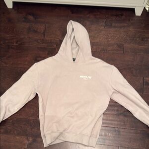 White fox hoodie